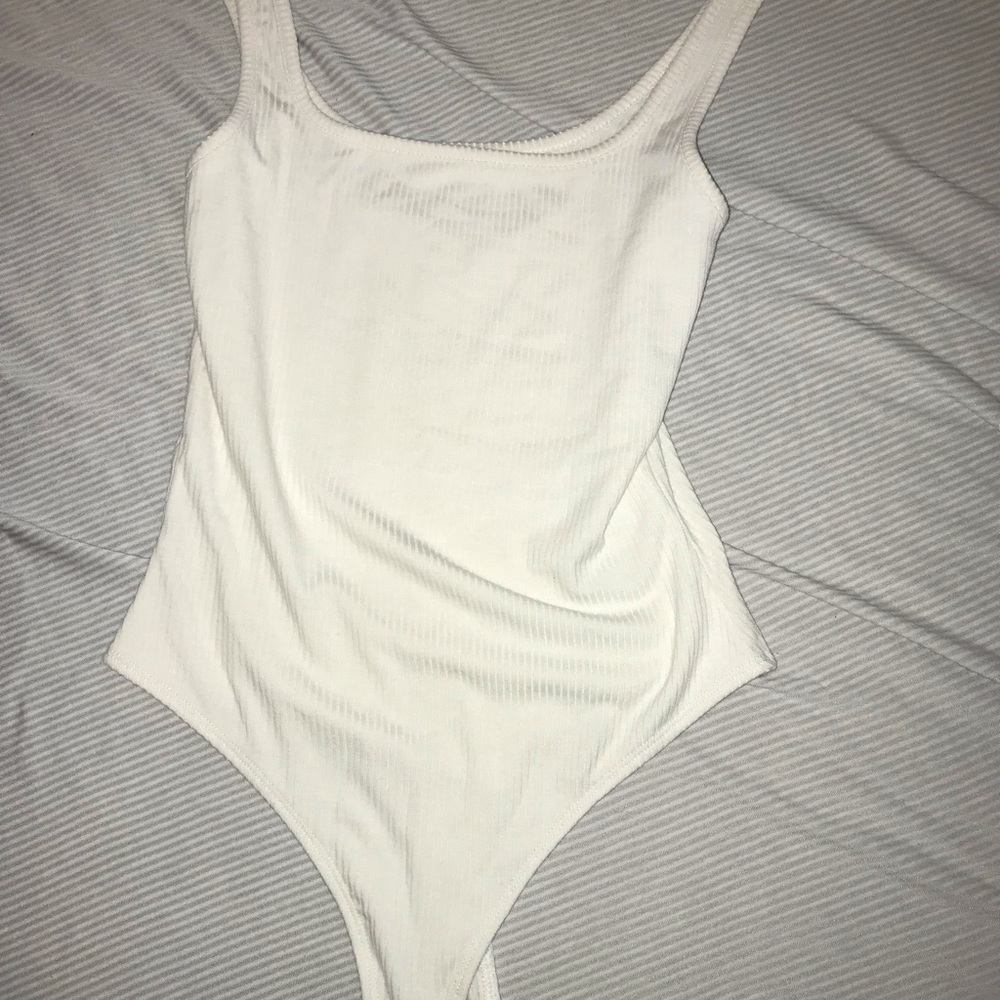 Garage white body suit